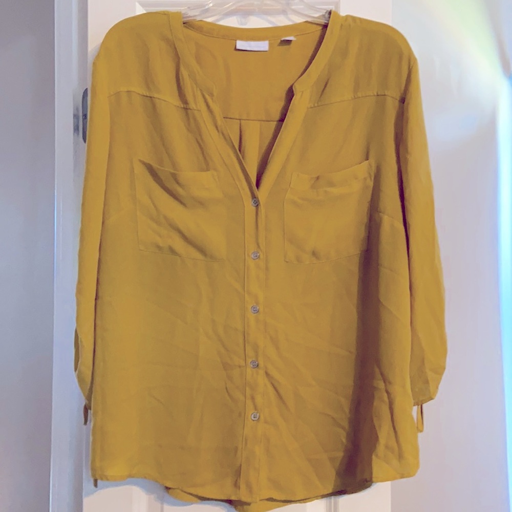 Lime blouse
